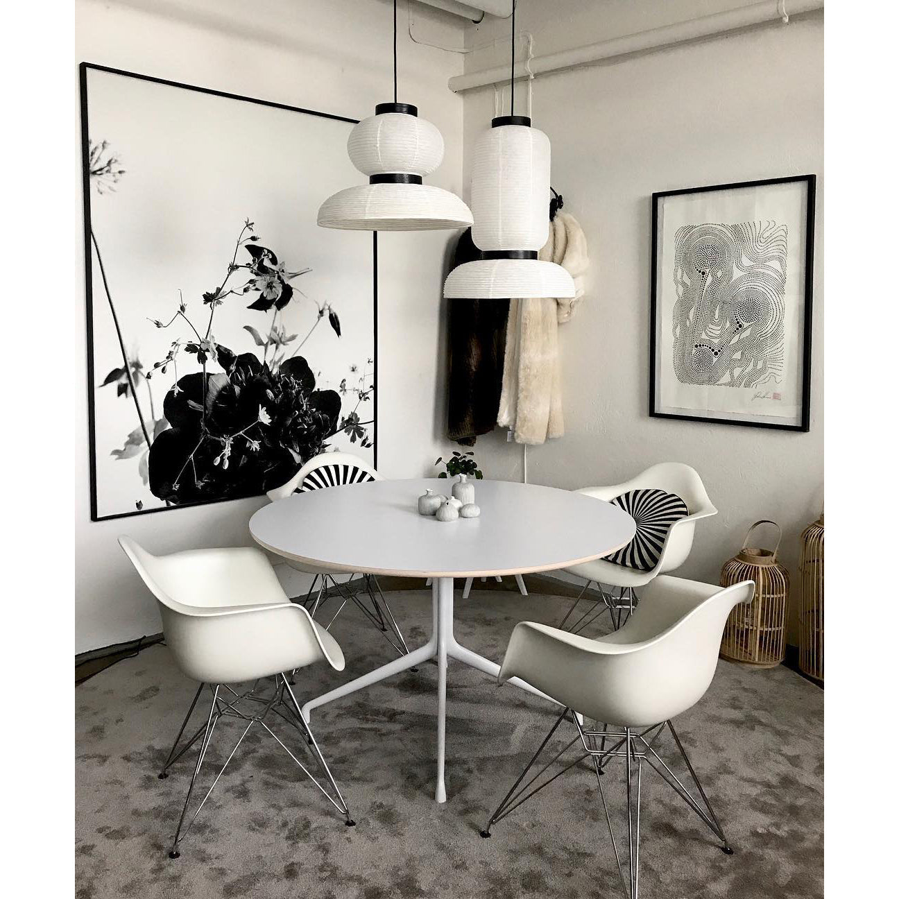 Cutheion Suspension Papier De Riz Créativité Individuelle - Neutralighting
