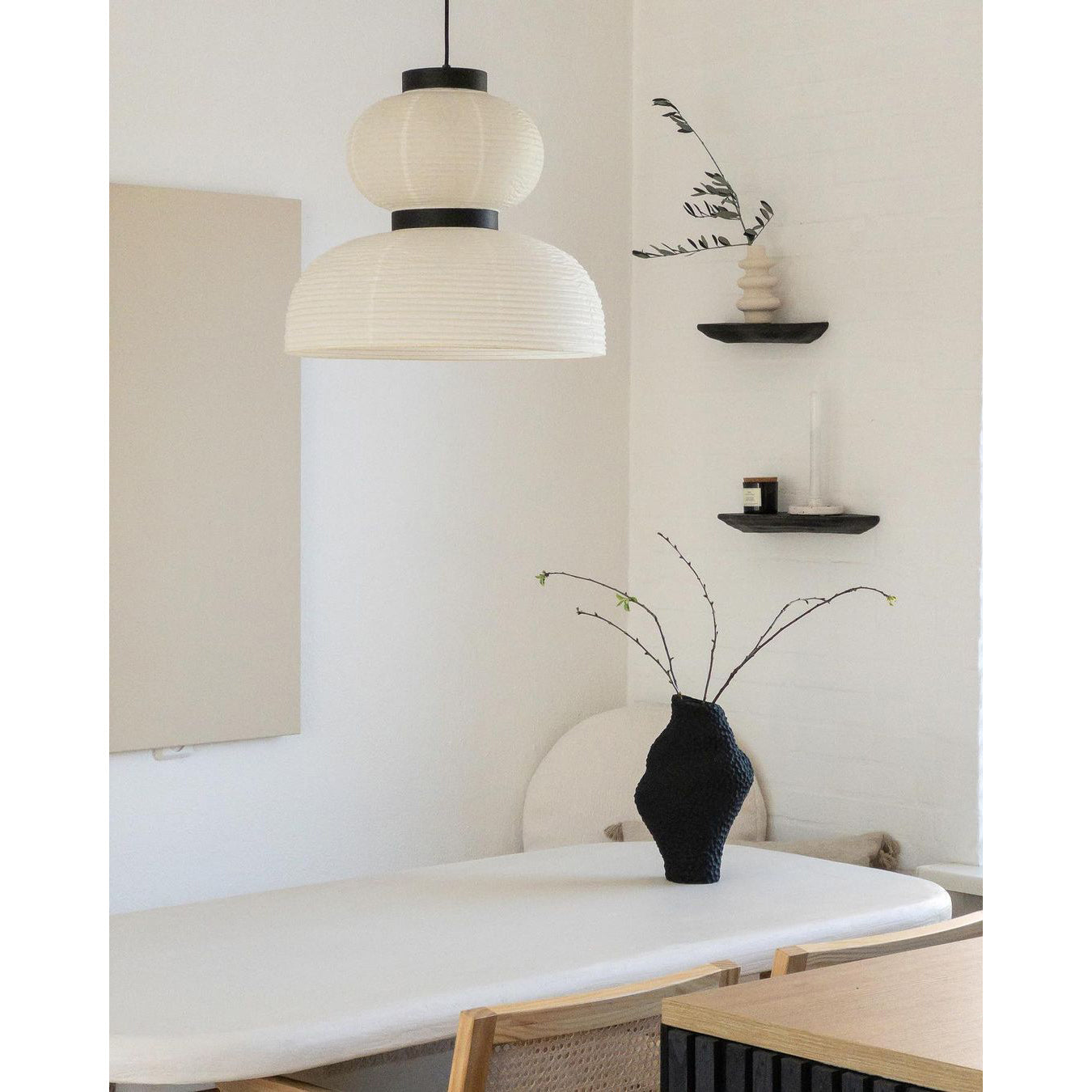 Cutheion Suspension Papier De Riz Créativité Individuelle - Neutralighting