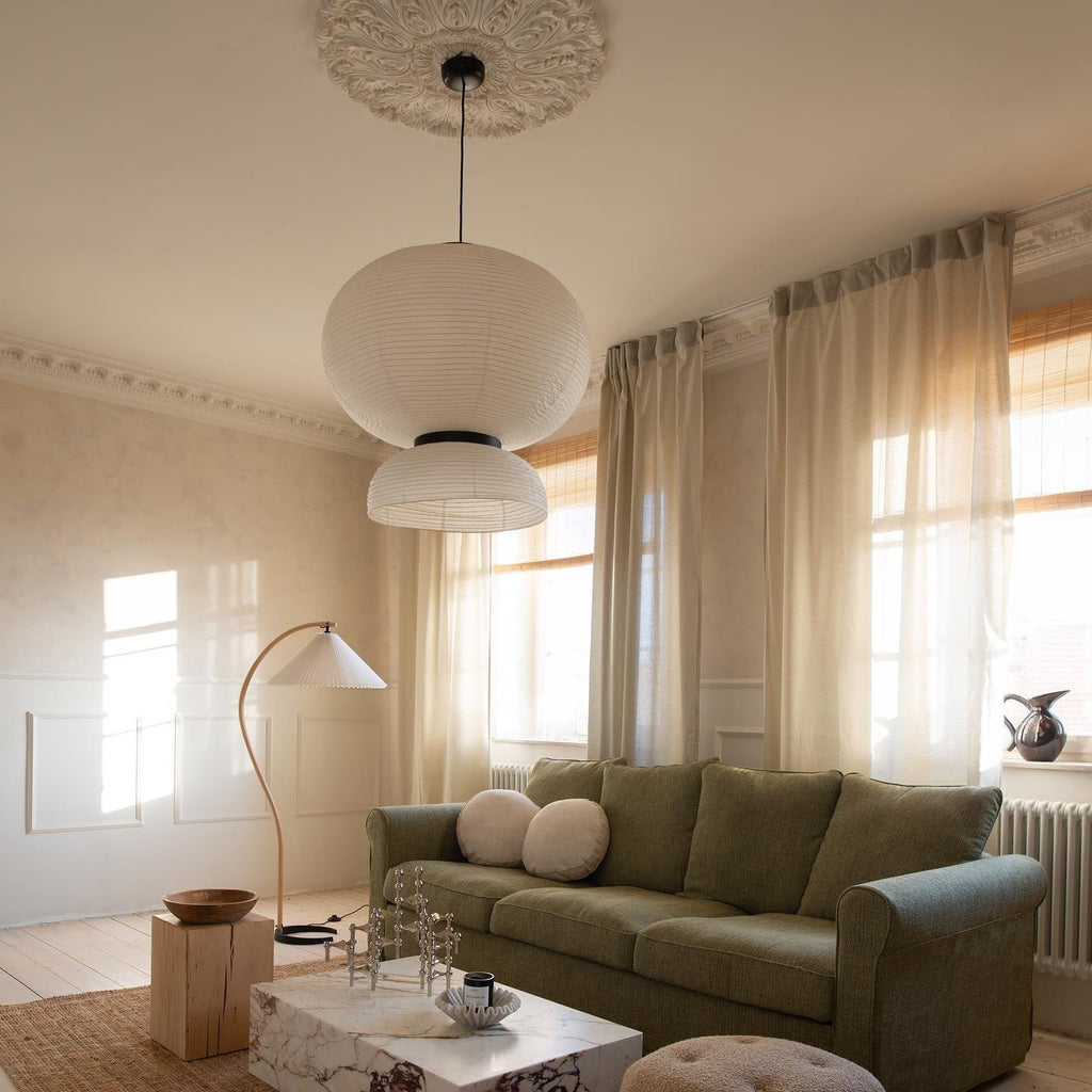 Cutheion Suspension Papier De Riz Créativité Individuelle - Neutralighting