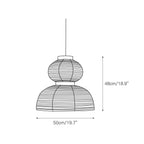 Cutheion Suspension Papier De Riz Créativité Individuelle - Neutralighting