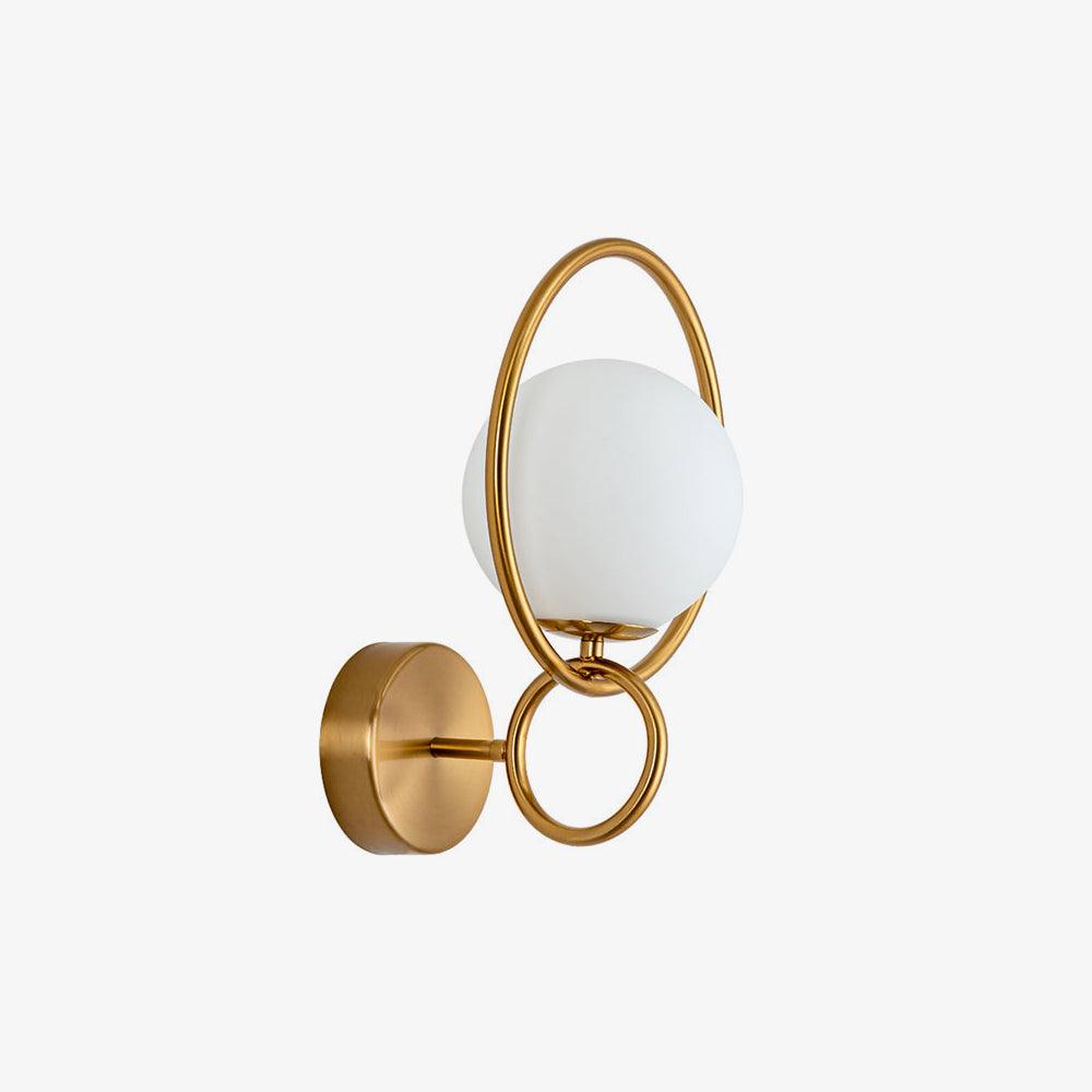 Zesilan Lampe Murale en Verre Moderne Élégante - Neutralighting