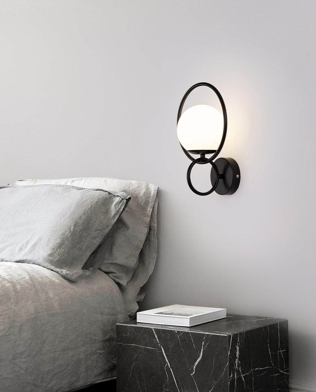 Zesilan Lampe Murale en Verre Moderne Élégante - Neutralighting