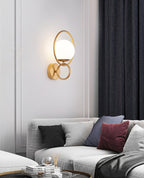 Zesilan Lampe Murale en Verre Moderne Élégante - Neutralighting