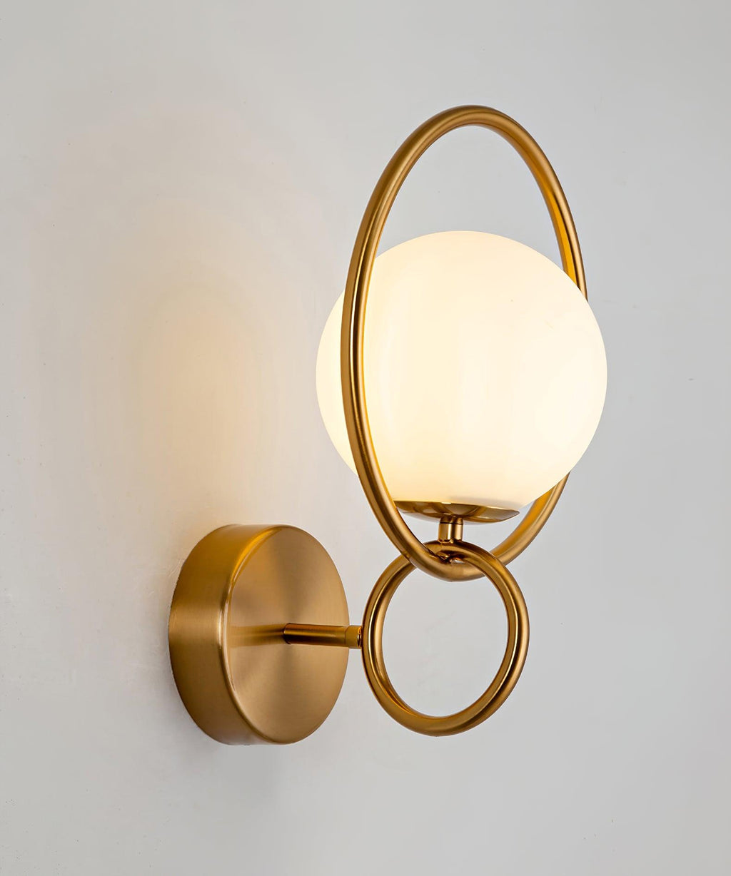 Zesilan Lampe Murale en Verre Moderne Élégante - Neutralighting