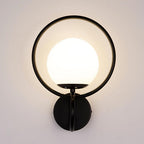 Zesilan Lampe Murale en Verre Moderne Élégante - Neutralighting