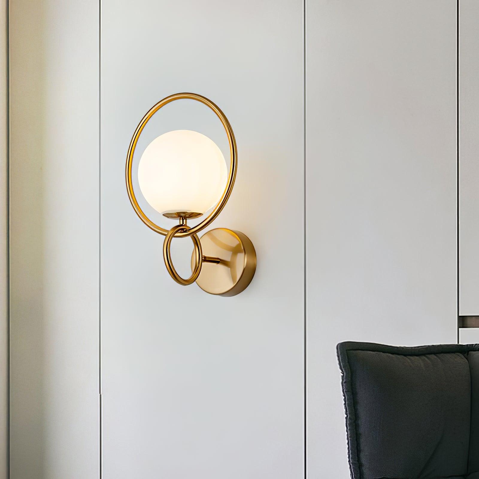 Zesilan Lampe Murale en Verre Moderne Élégante - Neutralighting