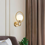 Zesilan Lampe Murale en Verre Moderne Élégante - Neutralighting