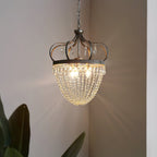Abella Lustre Cristal Goutte de Larme - Neutralighting