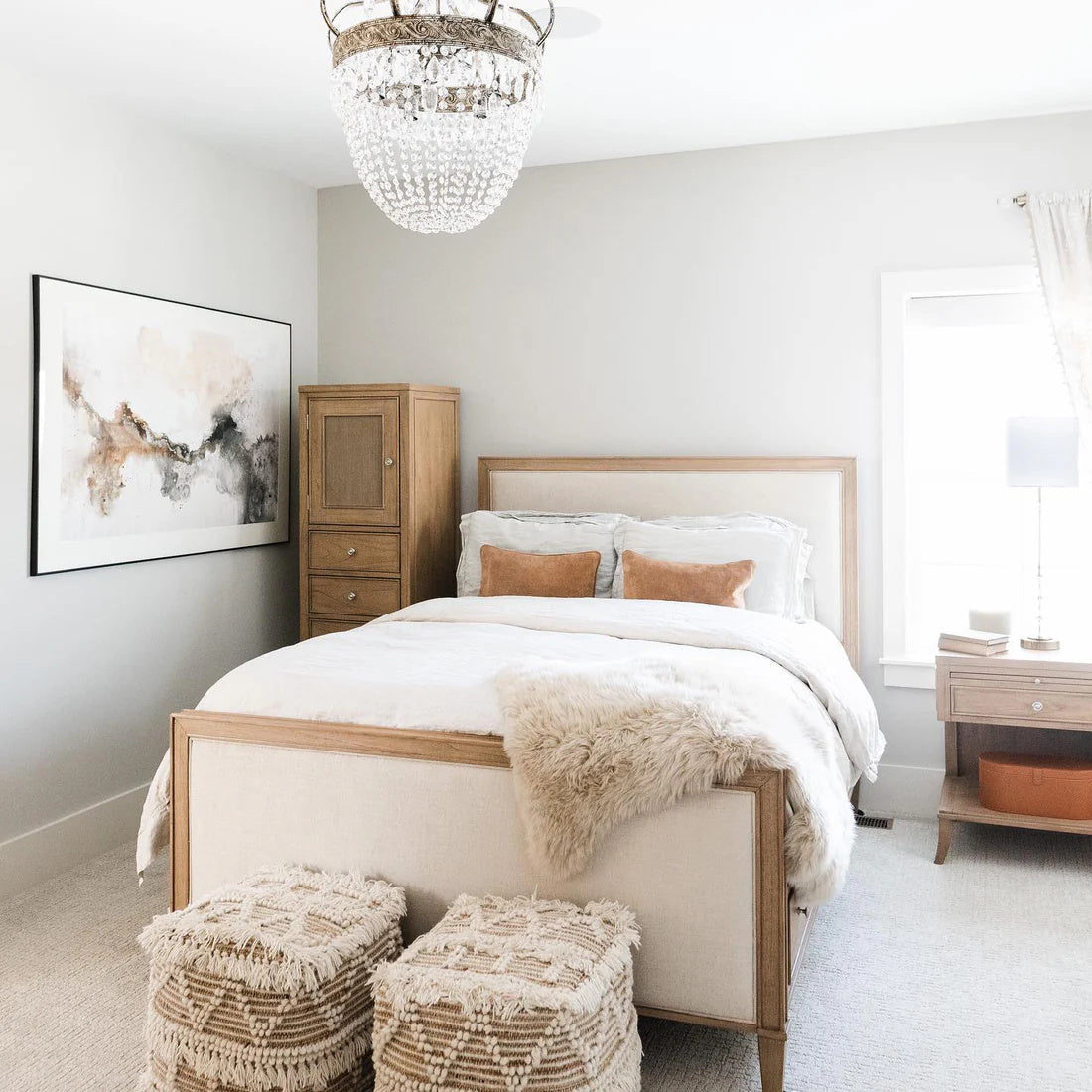 Abella Lustre Cristal Goutte de Larme - Neutralighting