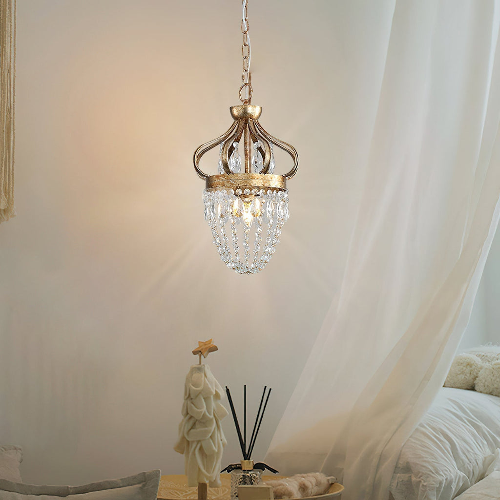 Abella Lustre Cristal Goutte de Larme - Neutralighting