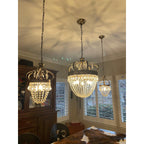 Abella Lustre Cristal Goutte de Larme - Neutralighting