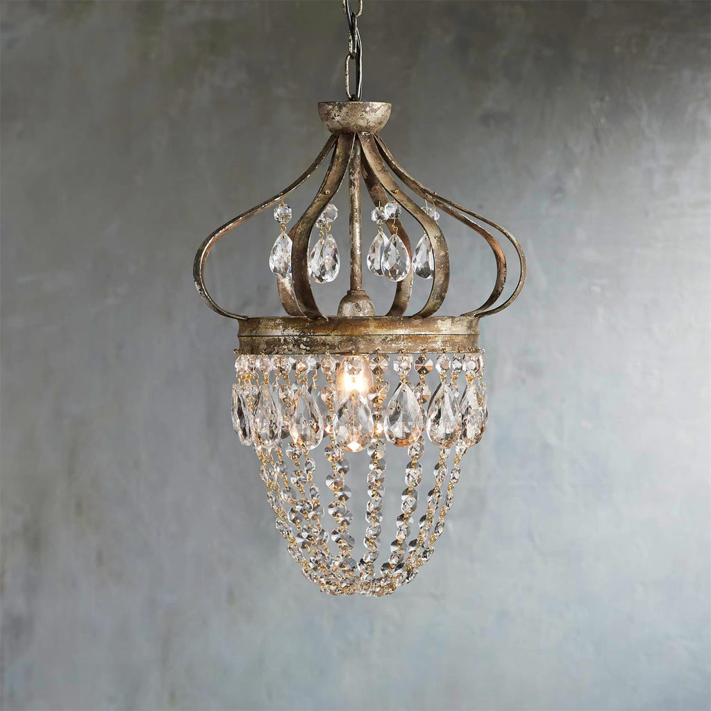 Abella Lustre Cristal Goutte de Larme - Neutralighting