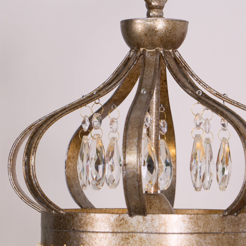 Abella Lustre Cristal Goutte de Larme - Neutralighting