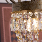 Abella Lustre Cristal Goutte de Larme - Neutralighting