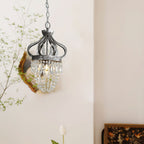 Abella Lustre Cristal Goutte de Larme - Neutralighting