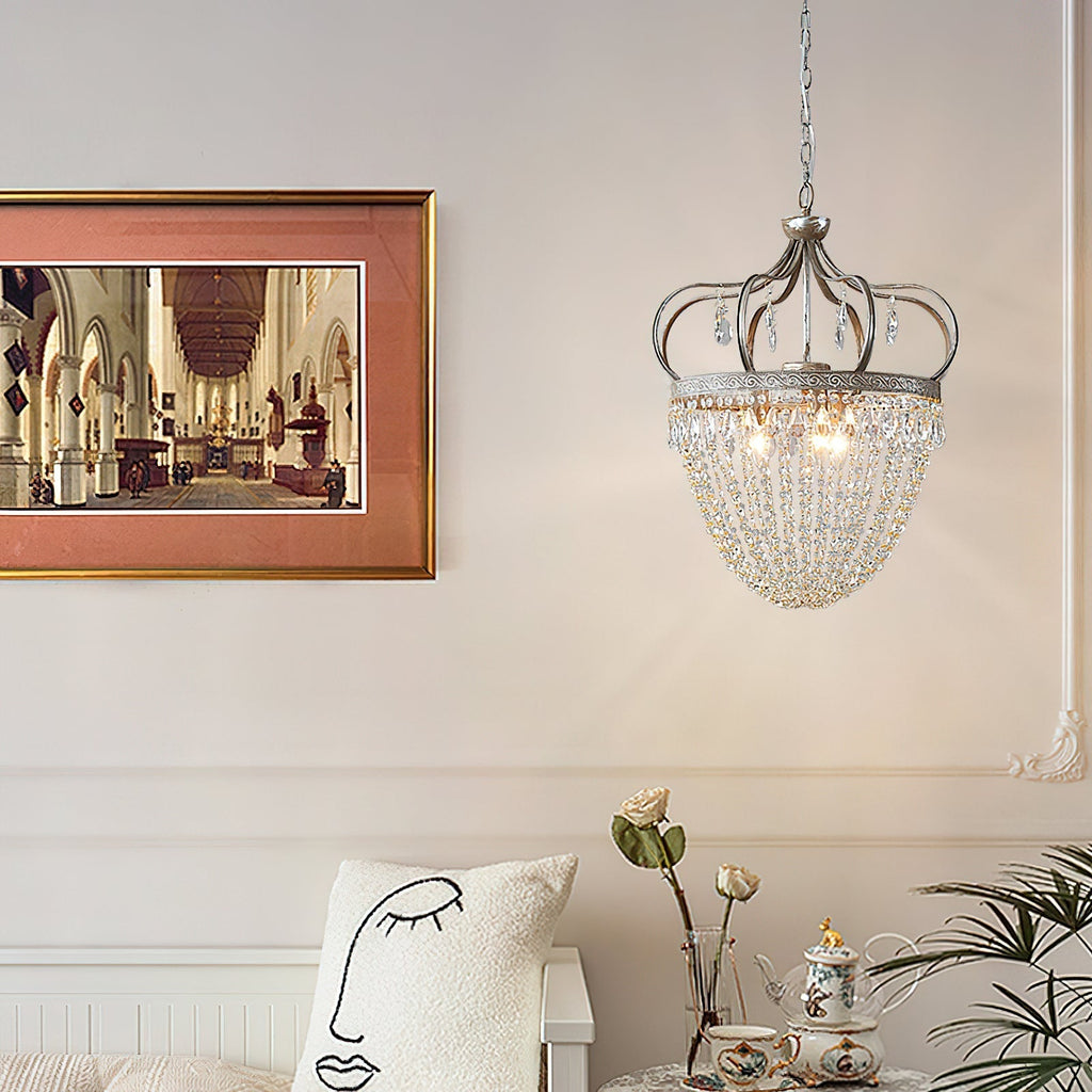 Abella Lustre Cristal Goutte de Larme - Neutralighting