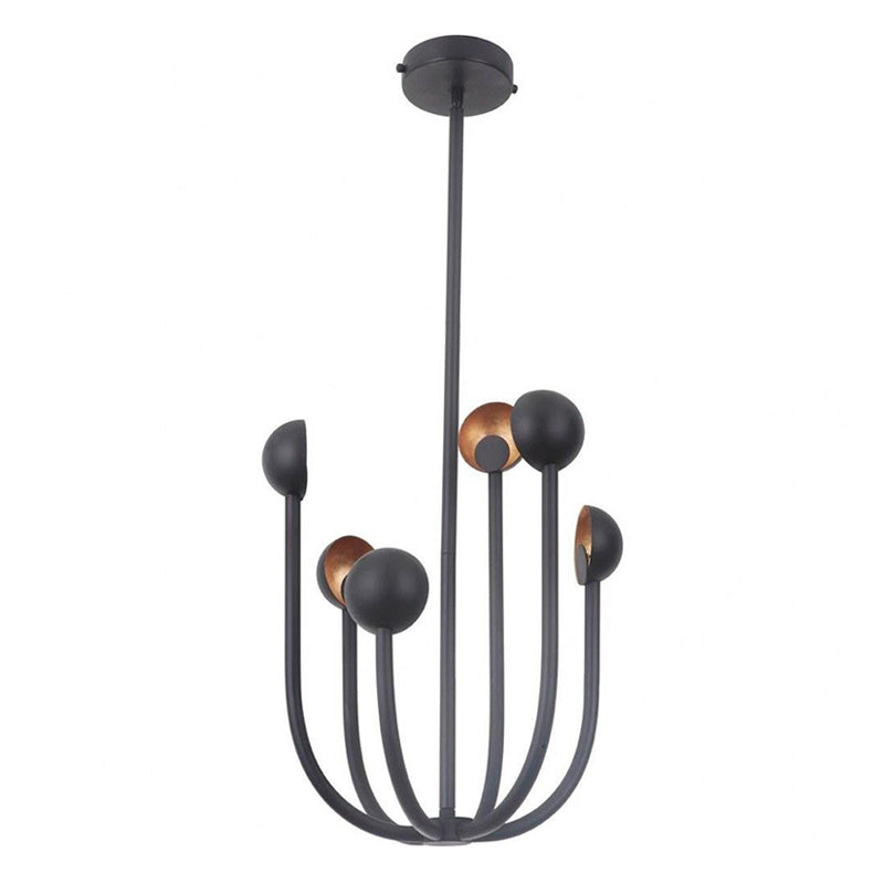 Ortalara Lustre Métal Noir Moderne Minimaliste - Neutralighting