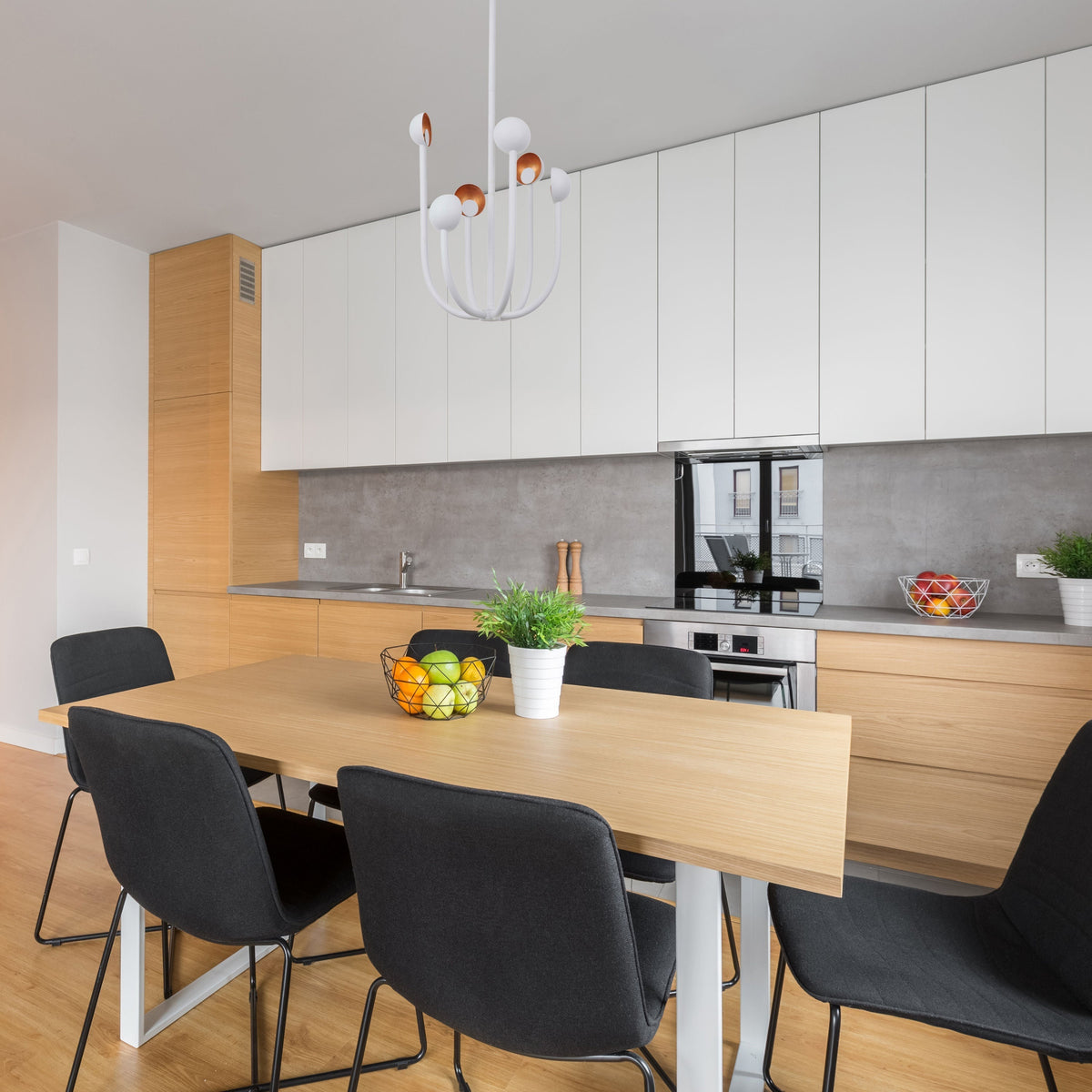 Ortalara Lustre Métal Noir Moderne Minimaliste - Neutralighting