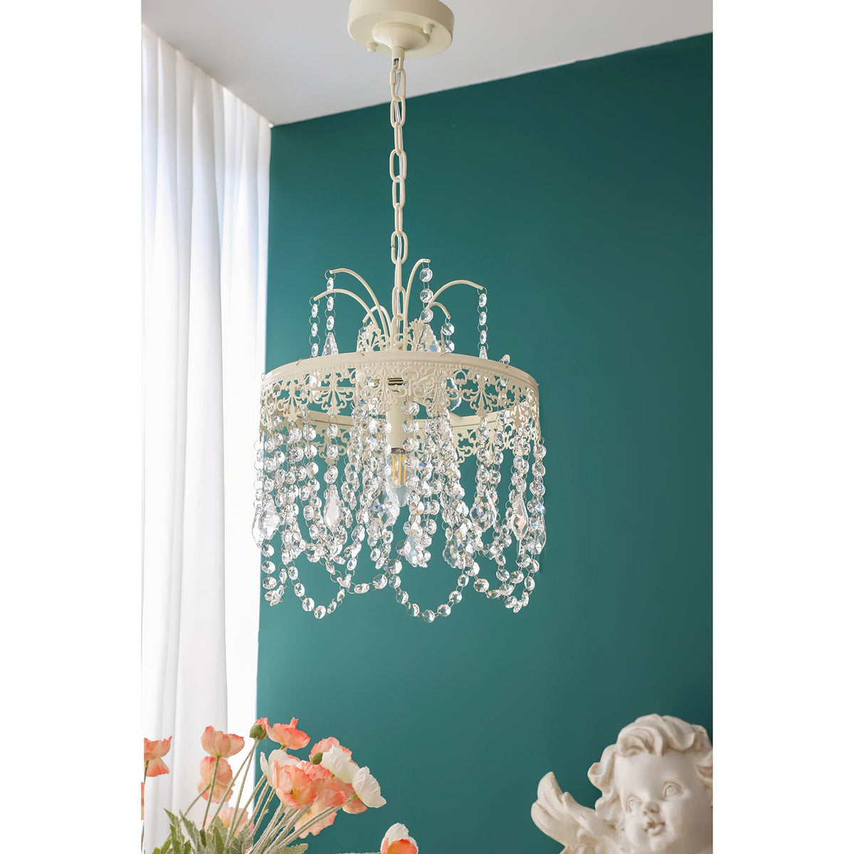 Ershaa Lustre Métal Cristal Luxe Postmoderne - Neutralighting