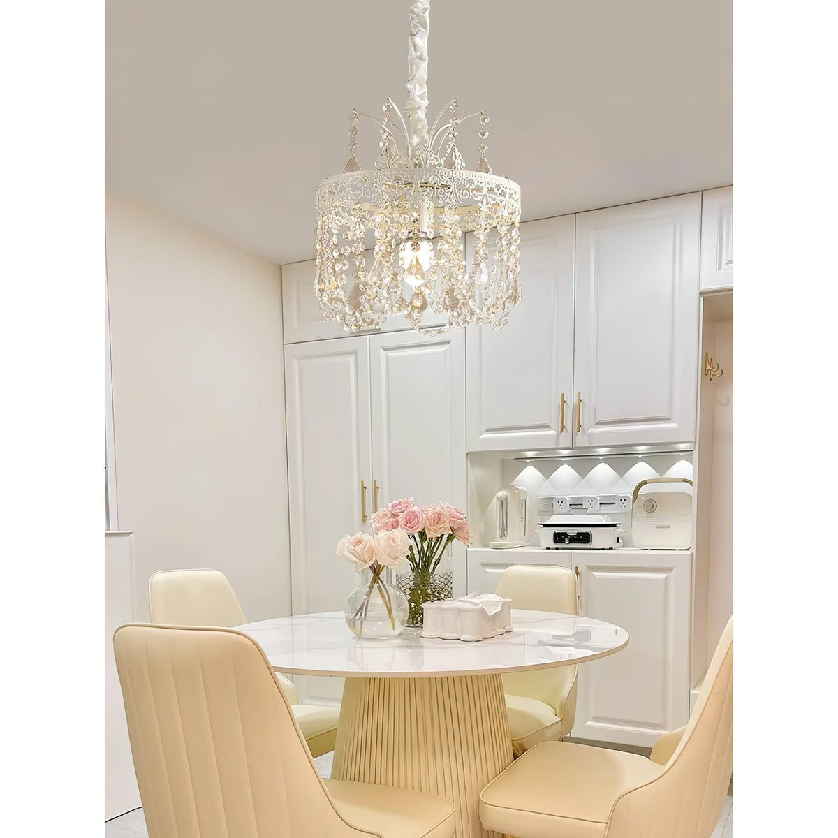 Ershaa Lustre Métal Cristal Luxe Postmoderne - Neutralighting