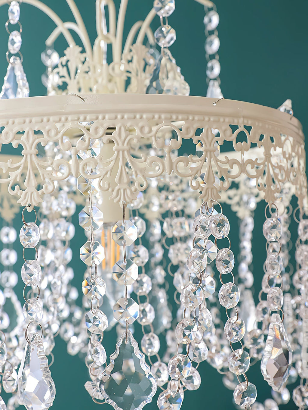Ershaa Lustre Métal Cristal Luxe Postmoderne - Neutralighting