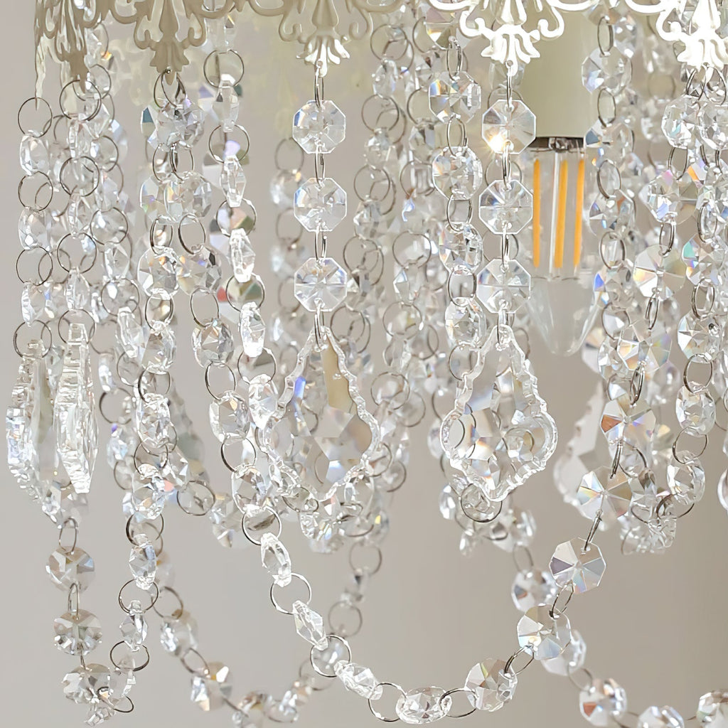 Ershaa Lustre Métal Cristal Luxe Postmoderne - Neutralighting