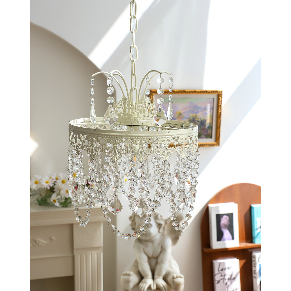 Ershaa Lustre Métal Cristal Luxe Postmoderne - Neutralighting