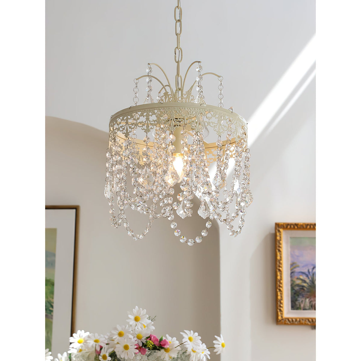 Ershaa Lustre Métal Cristal Luxe Postmoderne - Neutralighting