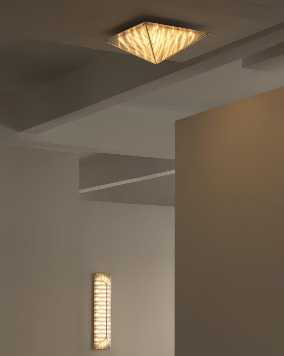 Facet Plafonnier Verre Moderne - Neutralighting