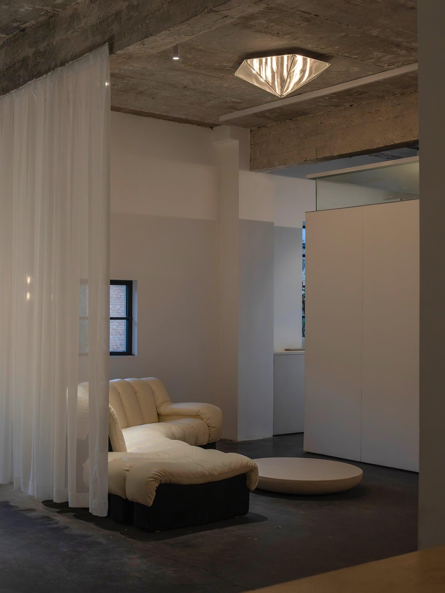 Facet Plafonnier Verre Moderne - Neutralighting