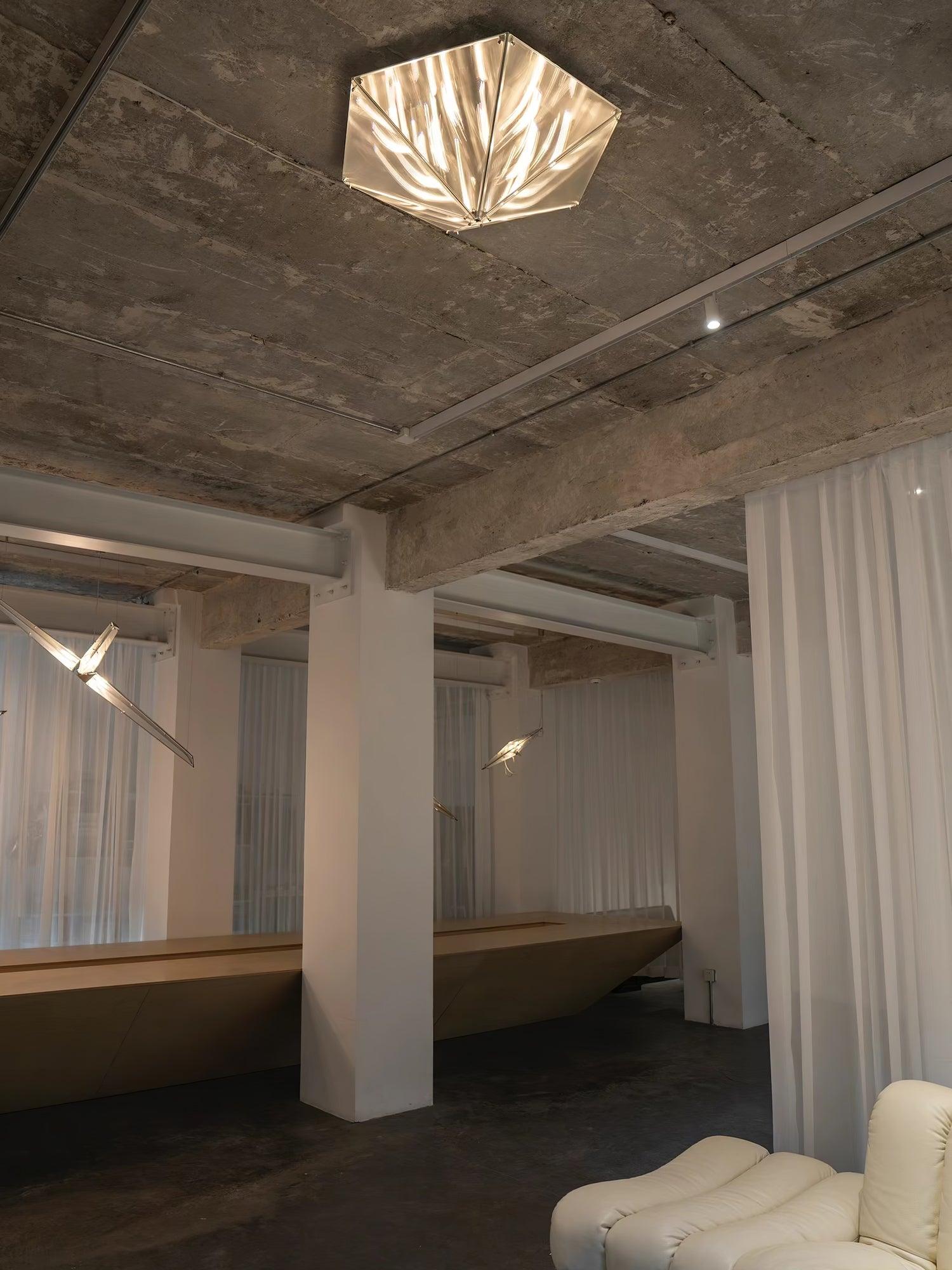 Facet Plafonnier Verre Moderne - Neutralighting