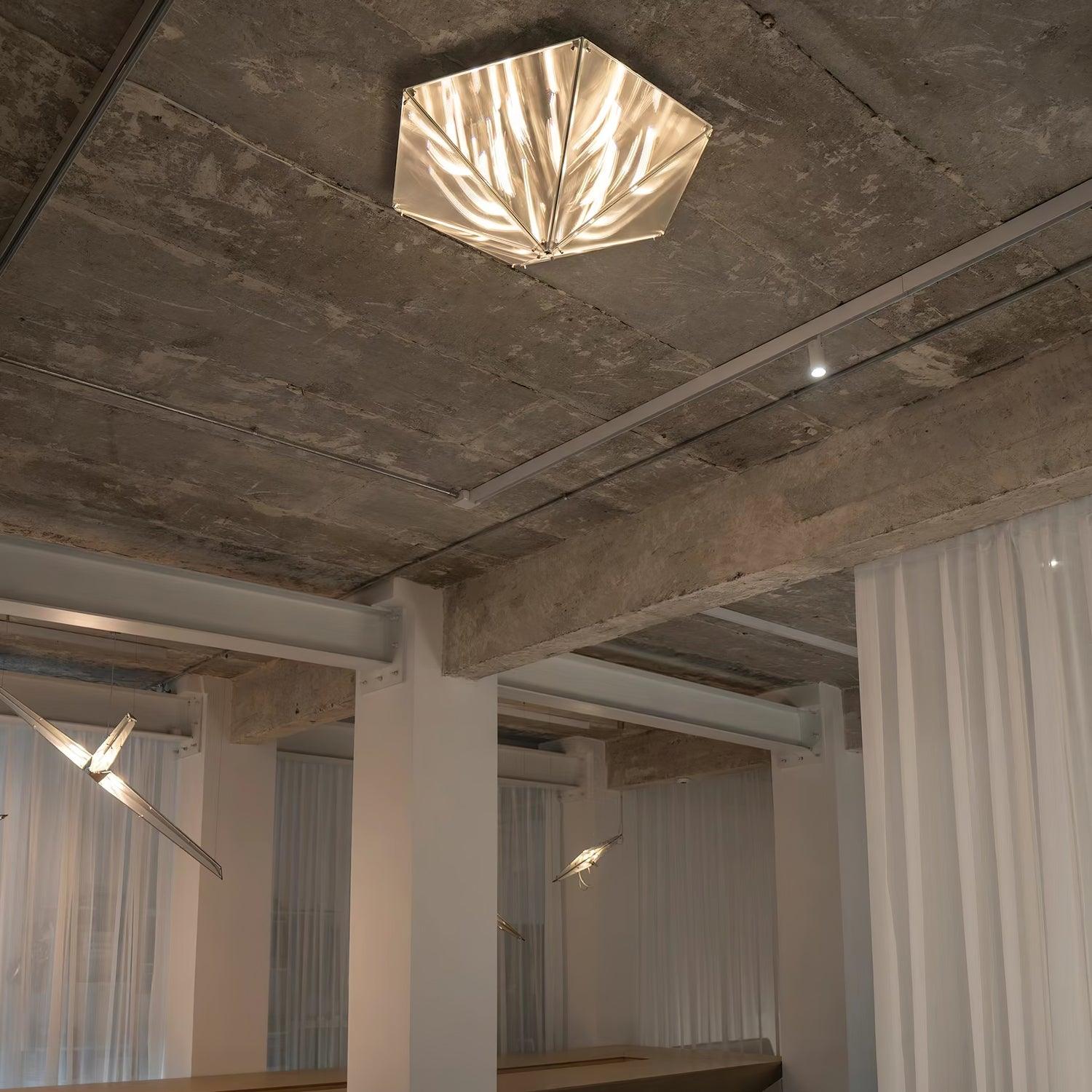 Facet Plafonnier Verre Moderne - Neutralighting