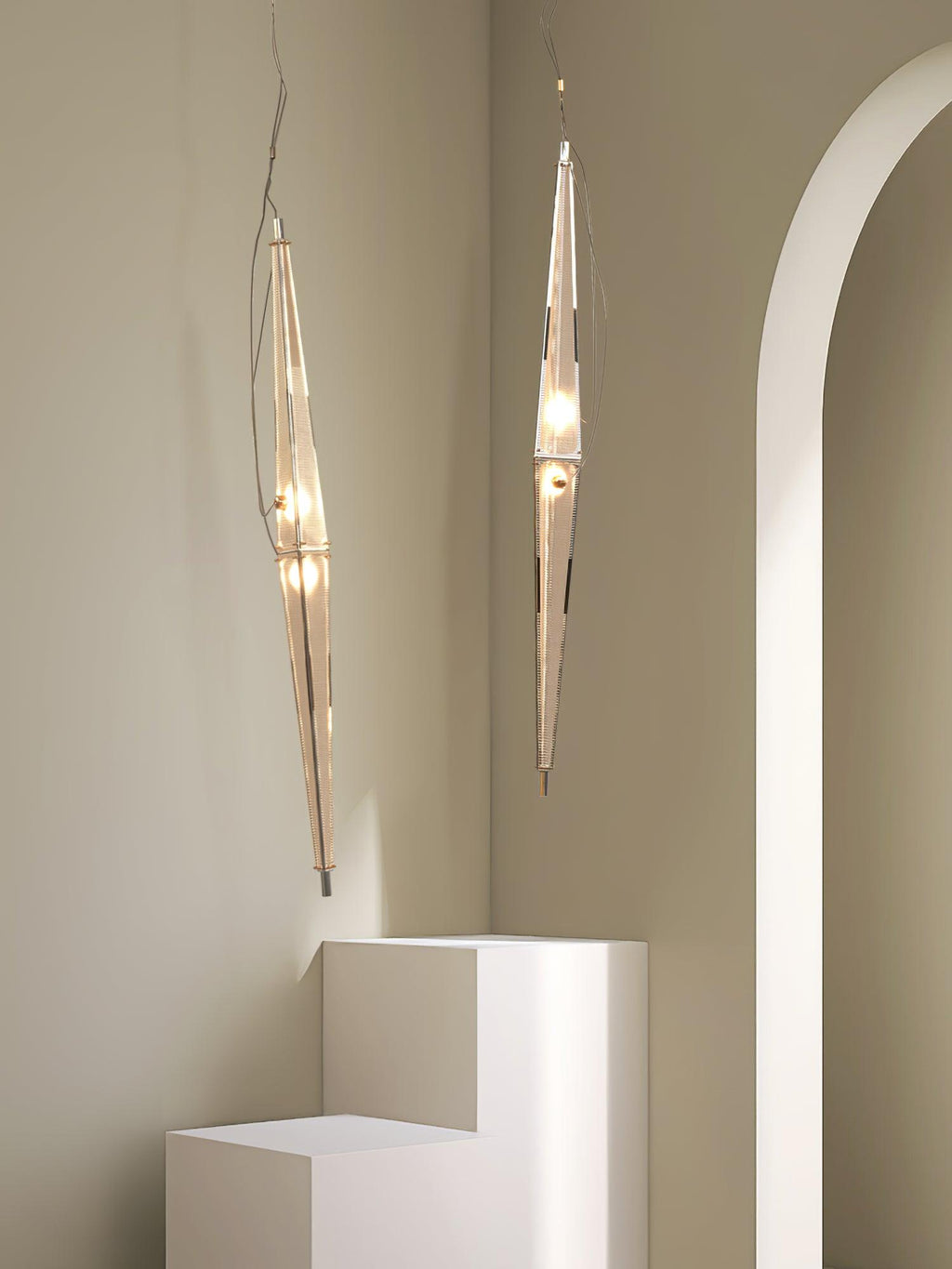 Adan Lampe Suspension Artistique Moderne Minimaliste - Neutralighting