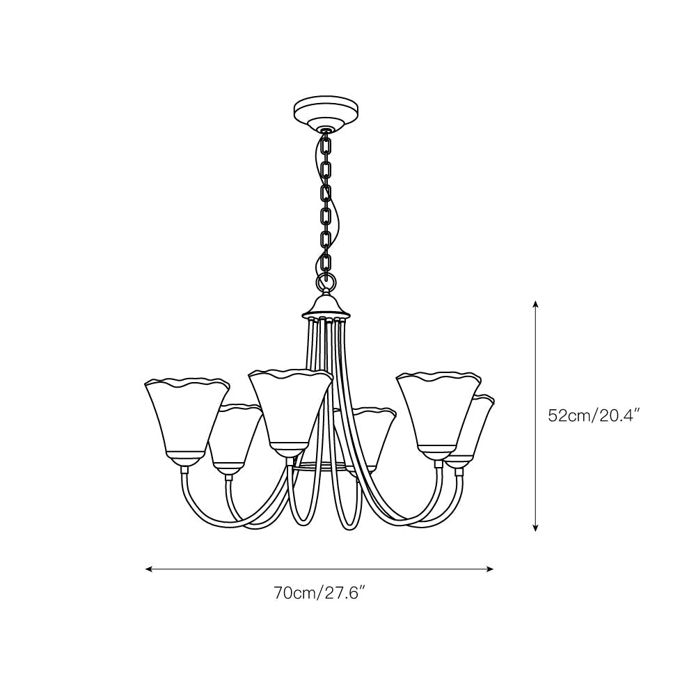 Ilsilis Lustre Métal Laiton Ambre Vintage Industriel - Neutralighting