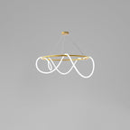 Lustra Chandelier Flexible Silicone Courbe Moderne Élégant - Neutralighting