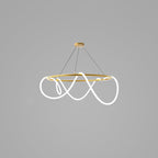 Lustra Chandelier Flexible Silicone Courbe Moderne Élégant - Neutralighting