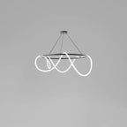 Lustra Chandelier Flexible Silicone Courbe Moderne Élégant - Neutralighting