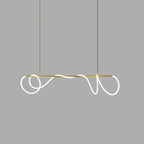 Lustra Chandelier Flexible Silicone Courbe Moderne Élégant - Neutralighting