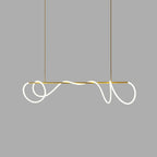 Lustra Chandelier Flexible Silicone Courbe Moderne Élégant - Neutralighting