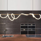 Lustra Chandelier Flexible Silicone Courbe Moderne Élégant - Neutralighting