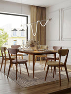 Lustra Chandelier Flexible Silicone Courbe Moderne Élégant - Neutralighting