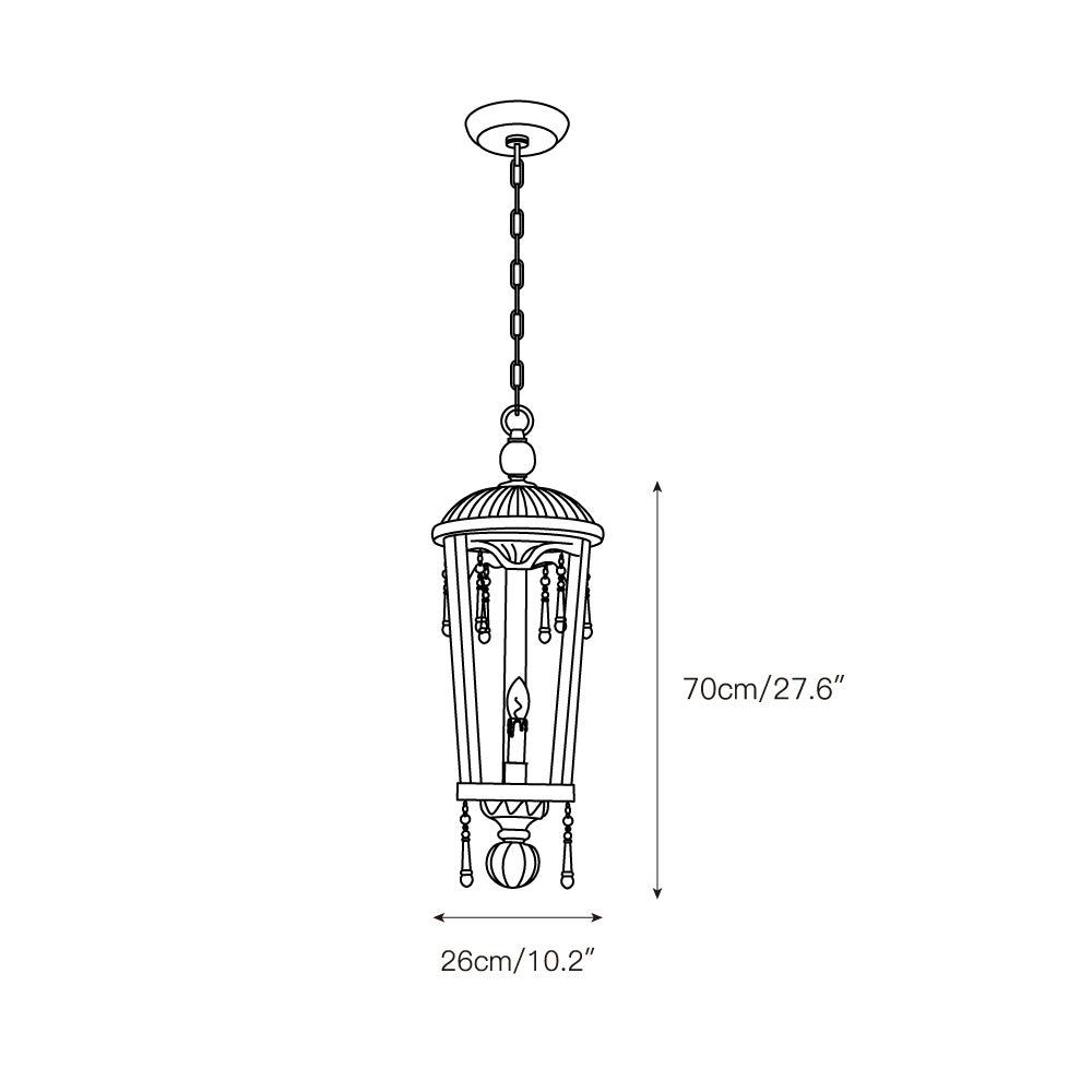 Nylire Suspension Lampe Lanterne Sculptée Bois Créativité Individuelle - Neutralighting