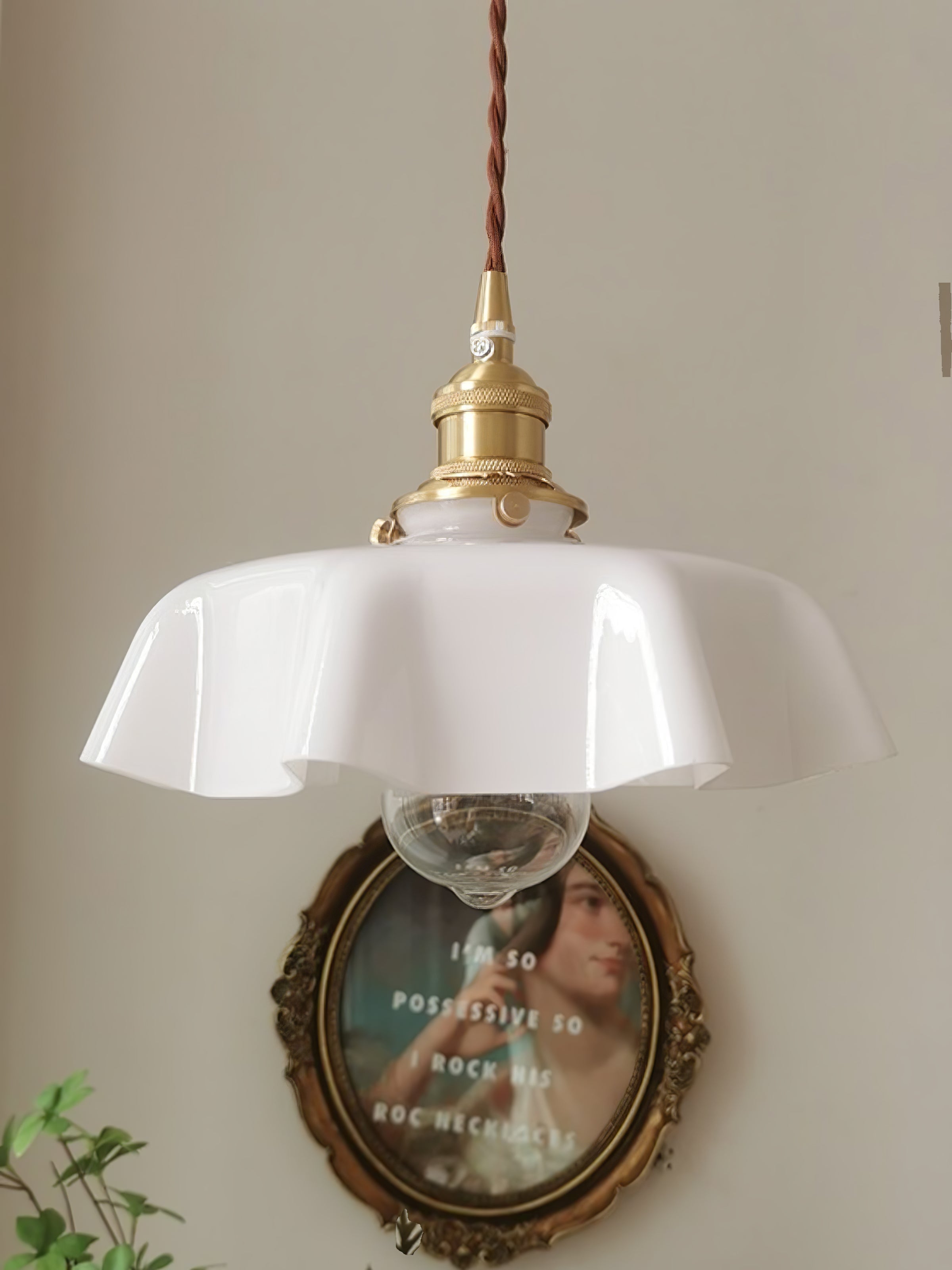 Lustra Lampe Pendante Fleur Française pour Salle à Manger - Neutralighting