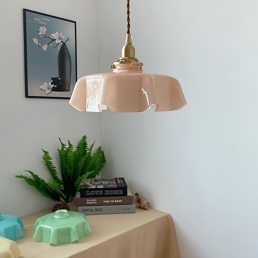 Lustra Lampe Pendante Fleur Française pour Salle à Manger - Neutralighting