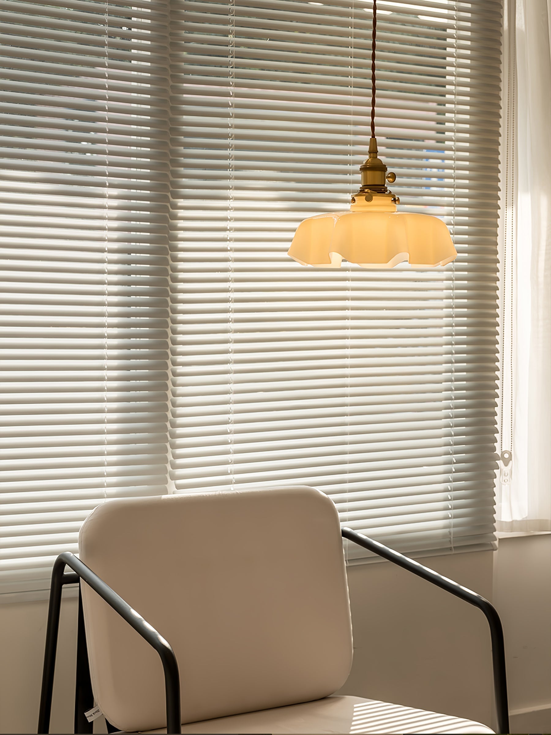 Lustra Lampe Pendante Fleur Française pour Salle à Manger - Neutralighting