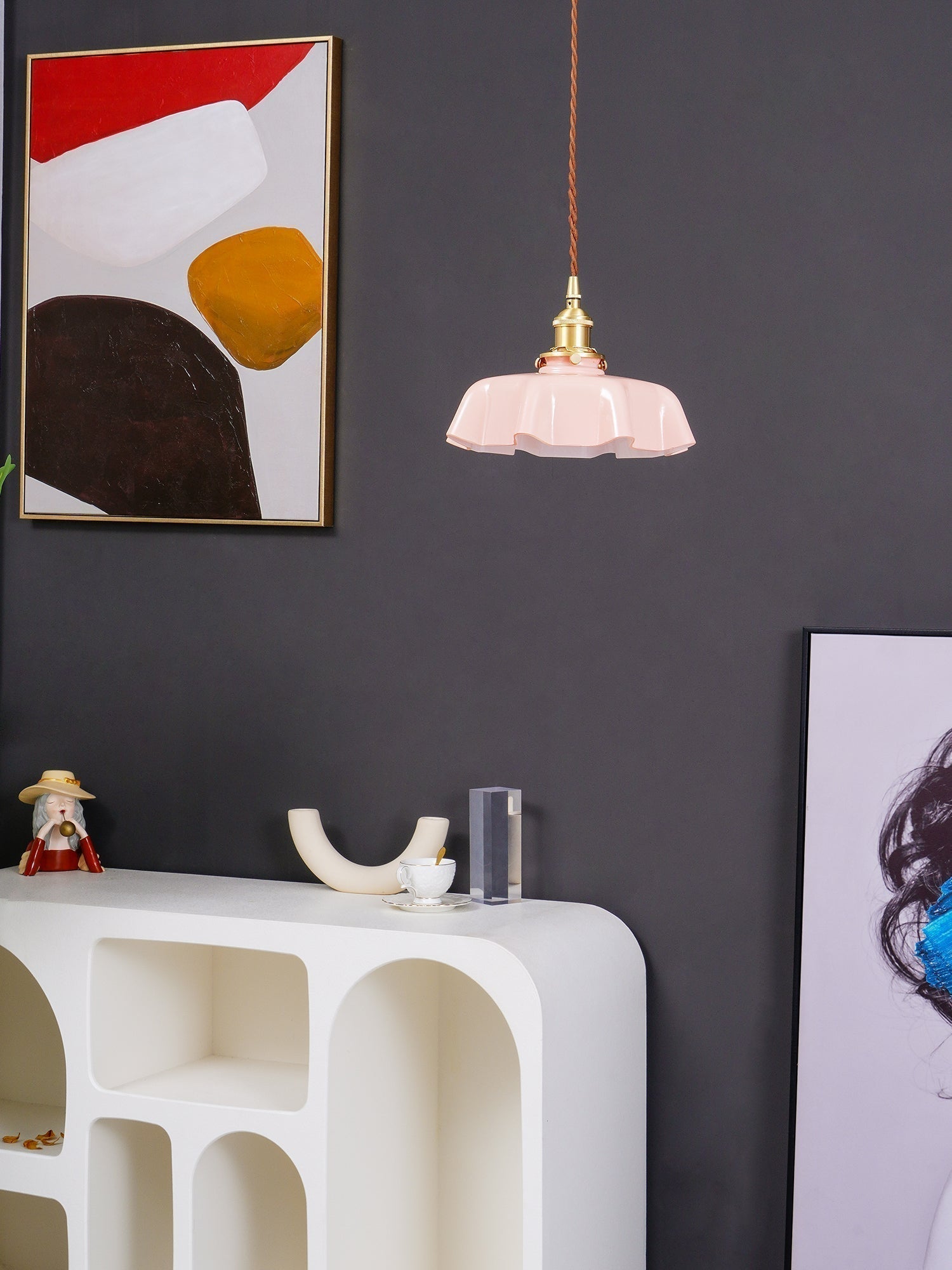 Lustra Lampe Pendante Fleur Française pour Salle à Manger - Neutralighting