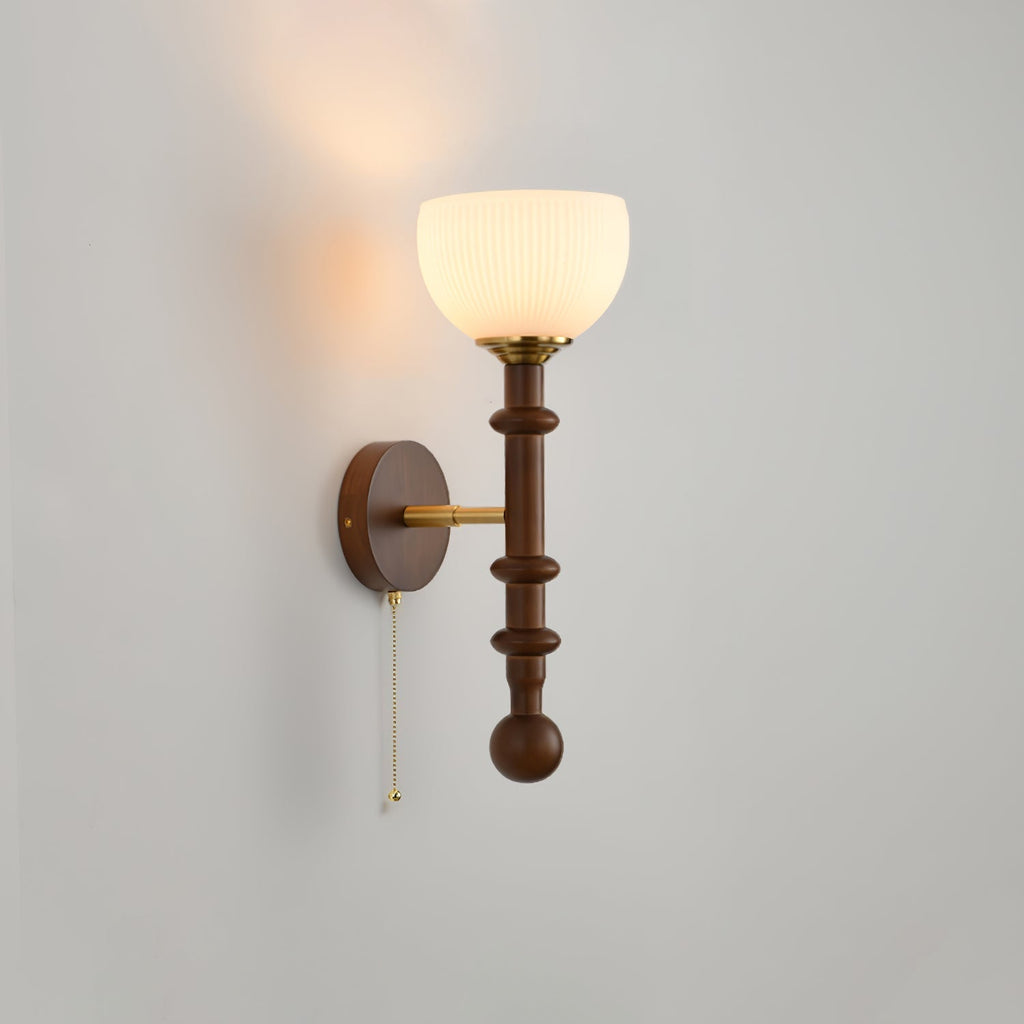 Hilda Roma Elegance Wood Sconce Wall lamp - Neutralighting