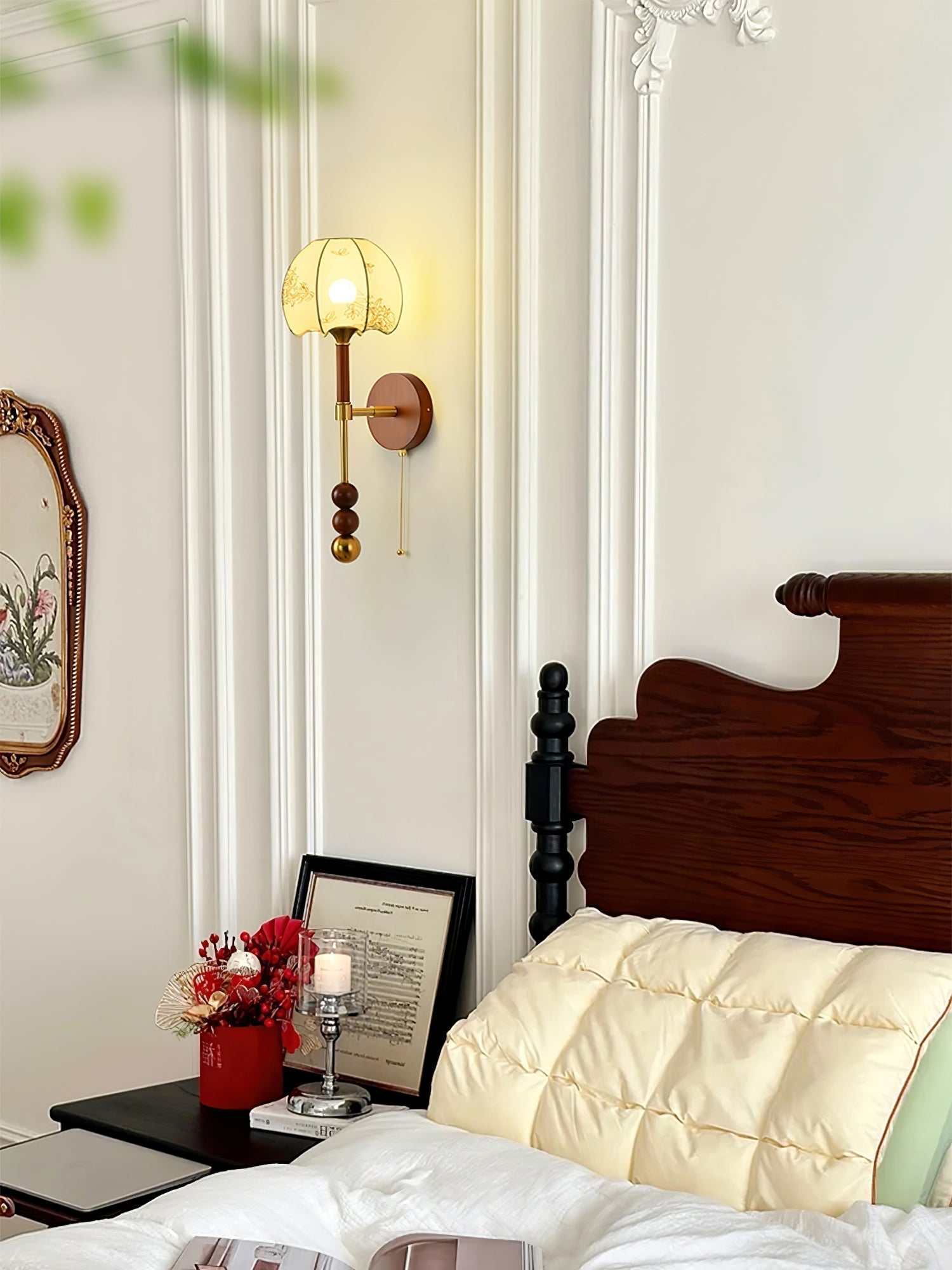 Hilda Roma Elegance Wood Sconce Wall lamp - Neutralighting
