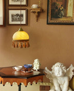 Fringe Suspension en Laiton avec Franges - Neutralighting