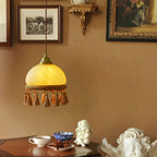 Fringe Suspension en Laiton avec Franges - Neutralighting